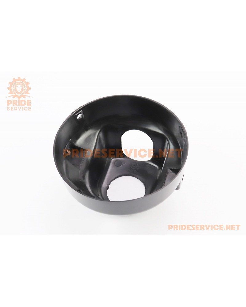 Фари круглої задня частина корпус D-150мм, чорний