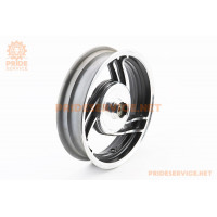 Диск передній литий MT2,15x10 d10mm (диск торм. 3 болта) "3 промені" чорний