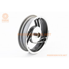 Диск передній литий MT2,15x10 d10mm (диск торм. 3 болта) "3 промені" чорний