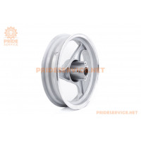 УЦІНКА Диск передній литий MT2,50x12 d12мм (диск торм. 3 болти) «3 промені», сірий тип 1 (подряпини біля осі, див. фото)