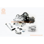 Двигун мопедний в зборі 70куб (Delta)-"механіка"