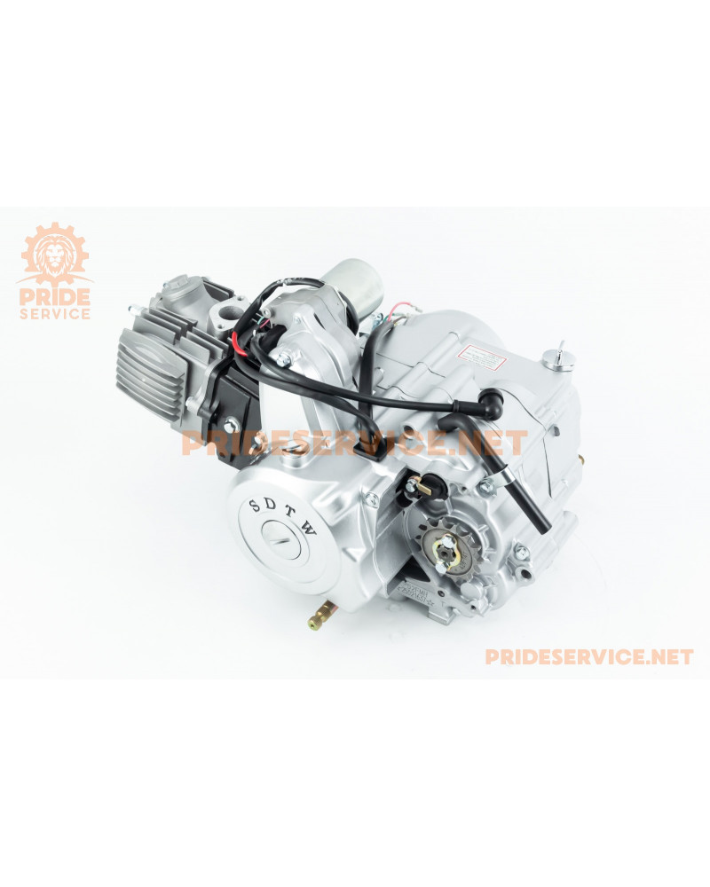 Двигун мопедний в зборі 110куб (Active)-"автомат"