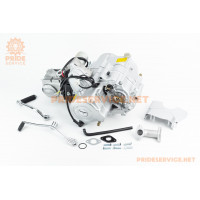 Двигун мопедний в зборі 110куб (Active)-"автомат"