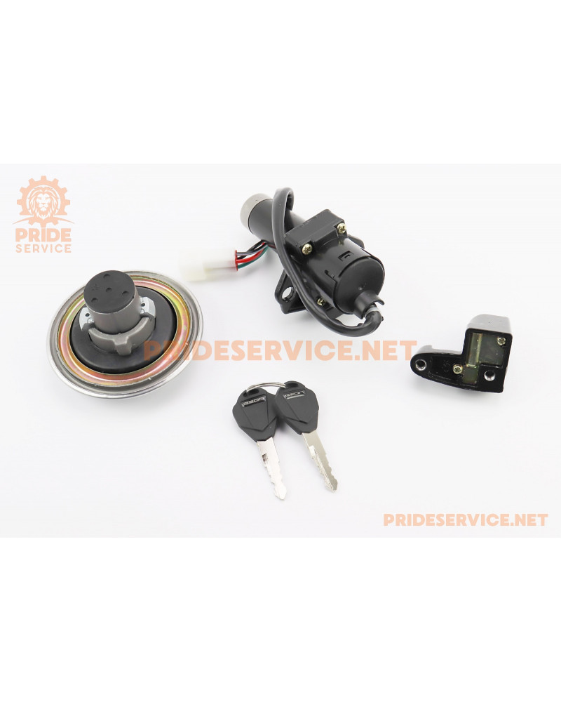 X-Road Light 200-250 Замки к-кт (запалювання, сидіння, кришка бака)