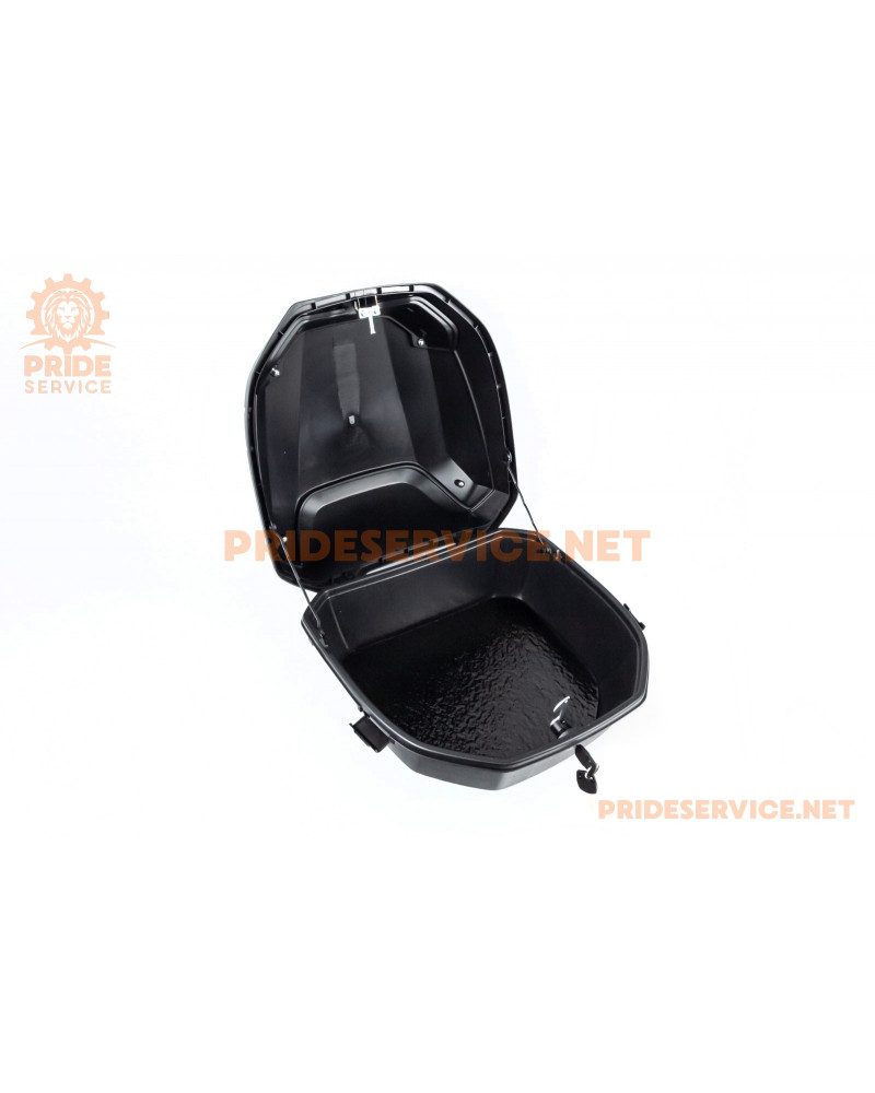 Кофр середній (пластмасовий) 390x390x290мм, сіро-чорний