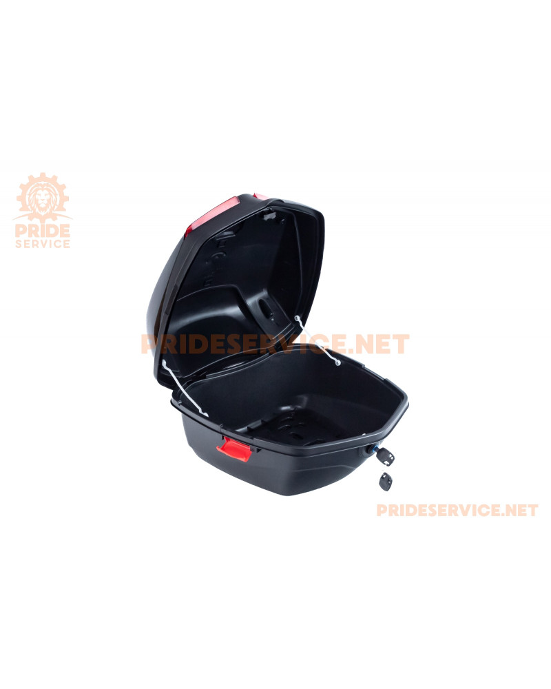 Кофр середній (пластмасовий) 400x400x300мм, чорний 2N02