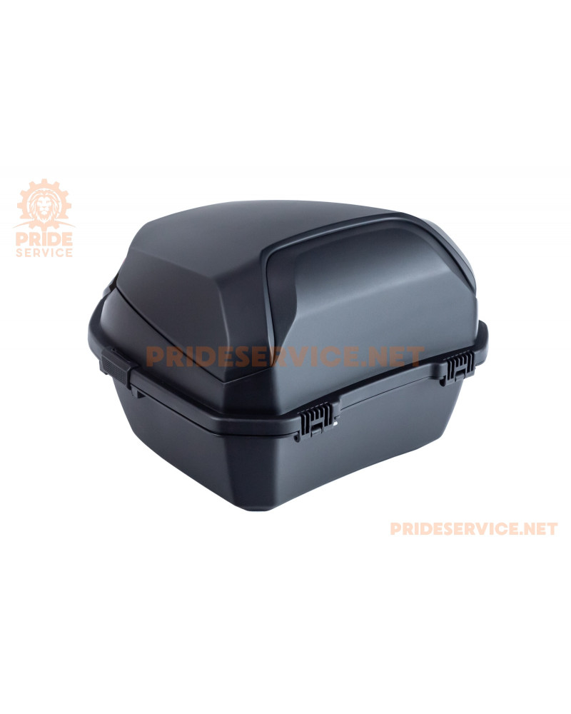 Кофр середній (пластмассовий) 390х390х290мм, чорно-матовий