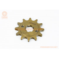 Зірка передня CG/CB-520H-12T (шліц 5мм) GOLD Loncin LX250GY-3/Scrambler 250