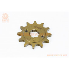 Зірка передня CG/CB-520H-12T (шліц 5мм) GOLD Loncin LX250GY-3/Scrambler 250