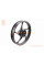 Loncin JL200-68A Диск задній литий 2,15-17", чорний з червоною смугою (вісь 15мм)
