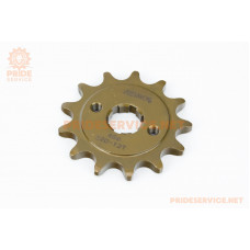 Зірка передня CG/CB-520H-13T (шліц 4мм) GOLD Loncin LX200GY-3