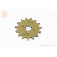 Зірка передня CG/CB-520H-15T (шліц 5мм) "гартована" Loncin LX250GY-3/Scrambler 250