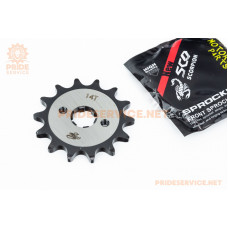 Зірка передня CG/CB-520H-14T (шліц 5мм) "гартована" Loncin LX250GY-3/Scrambler 250