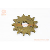 Зірка передня CG/CB-520H-13T (шліц 5мм) GOLD Loncin LX250GY-3/Scrambler 250