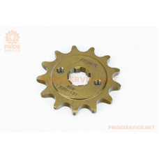 Зірка передня CG/CB-520H-13T (шліц 5мм) GOLD Loncin LX250GY-3/Scrambler 250