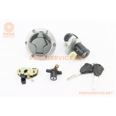 Loncin LX300-6 Замки к-кт (запалювання, кришка бака)