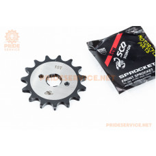 Зірка передня CG/CB-520H-15T (шліц 4мм) "гартована" Loncin LX200GY-3