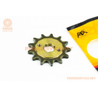 Зірка передня CG/CB-520H-13T (шліц 4мм) "гартована" Loncin LX200GY-3