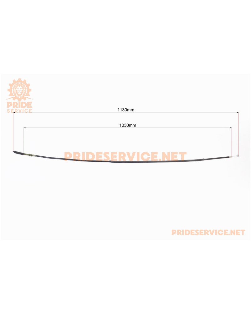 Loncin LX250GY-3 Трос зчеплення (трос 113см; кожух 103см)