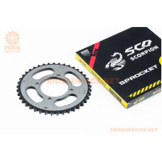 Зірка задня RS125-428-41T-d-64; 4отв.*80мм "гартована" Loncin- JL200-10/Yamaha YBR125