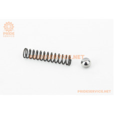 КПП-Пружина вилки D-8мм, L-36мм+кулька D-8мм