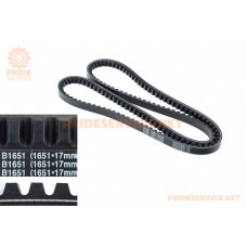 Ремінь SPВ-1650, із зубами