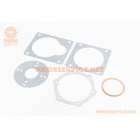 Прокладки КПП та прокладка головки циліндрів 178F-78мм, к-кт 5 деталей, (на блістері)