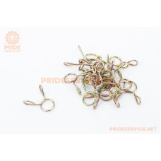 Затискач шланга паливного (хомут) 7мм, к-кт 20шт