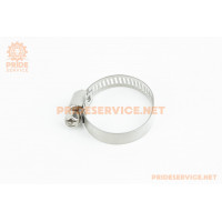 Хомут, сталевий, оцинкований 18-32x8мм TC-0018