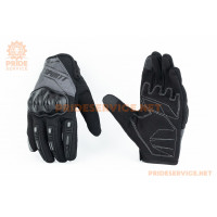 Рукавички мотоциклетні XXL, чорні (сенсорний палець) (RS13) Рукавички мотоциклетні XXL, чорні (сенсорний палець) (RS13)