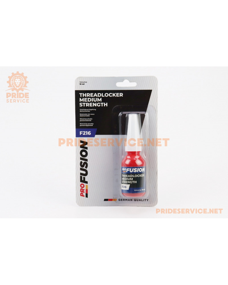 Фіксатор різьби "F 216 Medium Strength BLUE", 10ml