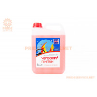 Рідина для склоомивача з сильним миючим ефектом -22°С Зима "XADO RED PENGUIN", 5L (XB 50304)