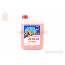 Рідина для склоомивача з сильним миючим ефектом -22°С Зима "XADO RED PENGUIN", 5L (XB 50304)