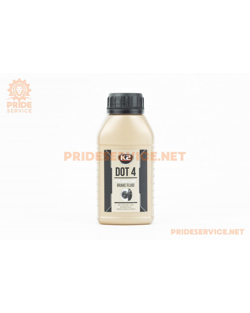 Гальмівна рідина синтетична "DOT-4 BRAKE FLUID, 500ml