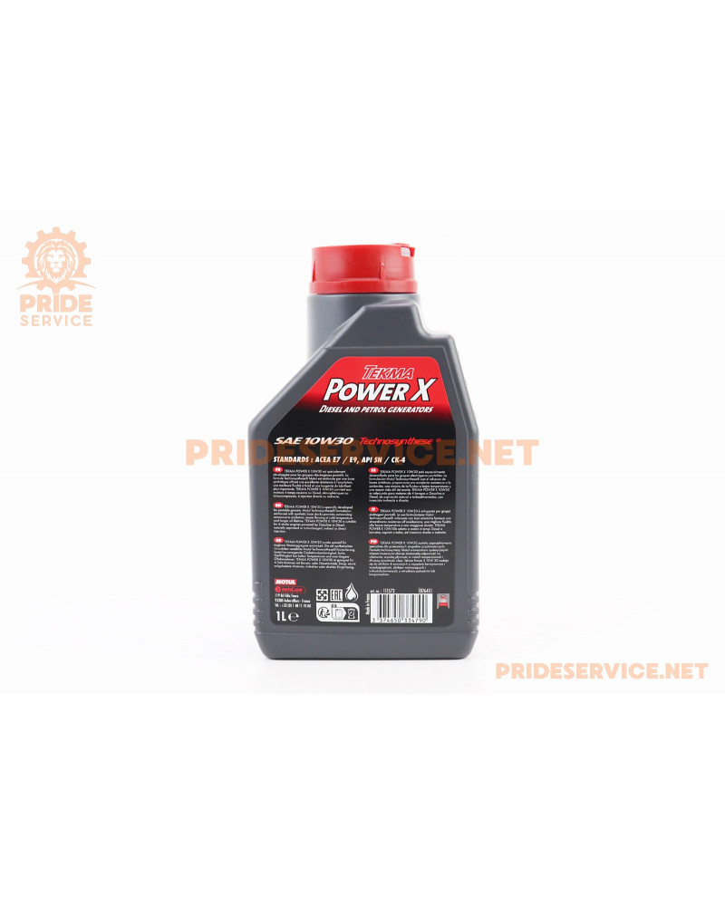 Олива 4T 10W-30 напівсинтетична для генераторів "TEKMA POWER X", 1L