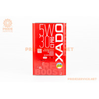 Олива 4T 5W-30-синтетична універсальна "Atomic Oil 5W-30 C3 Pro RED BOOST", 4L Metal XA26268
