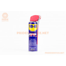 Змазка проникаюча, універсальна "WD-40 SMART STRAW" мінеральна, прозора, аерозоль 250ml
