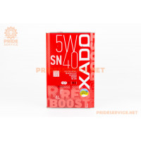 Олива 4T 5W-40-синтетична універсальна "Atomic Oil 5W-40 SN RED BOOST", 4L Metal ХА26269