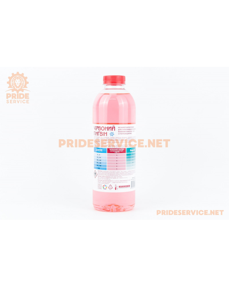 Рідина для очищення скла, концентрат -120°С "XADO RED PENGUIN", 1L (XB50003)