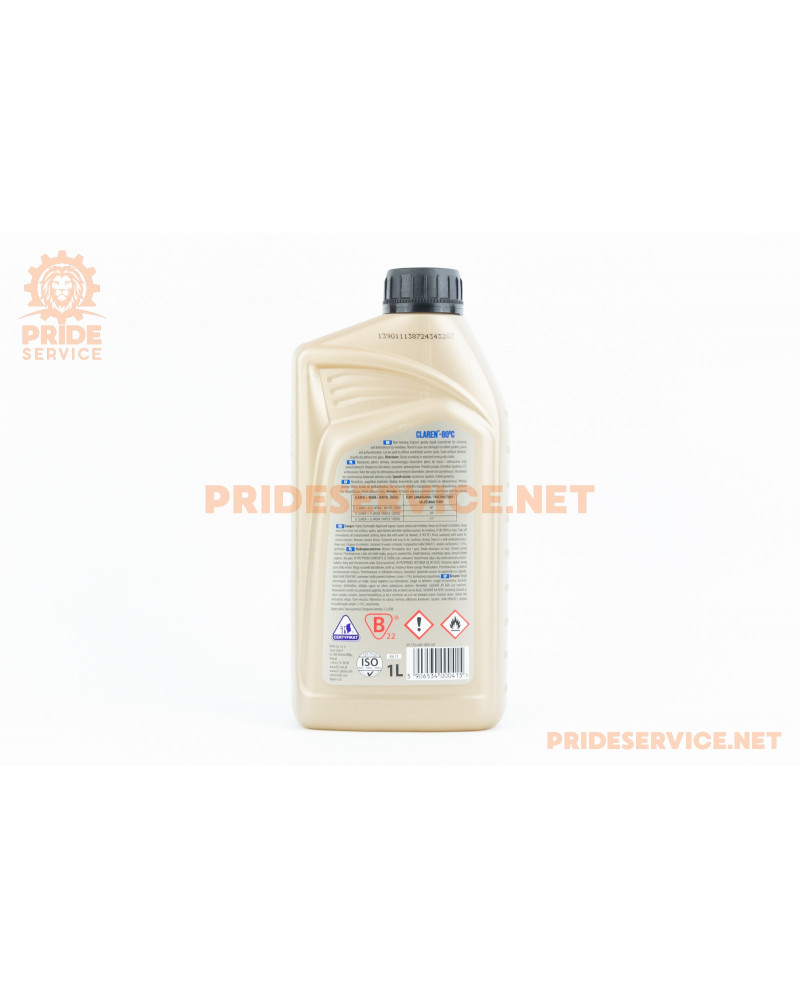 Рідина для очищення скла, концентрат -80°С "K2 CLAREN WINDSHIELD WASHER CONCENTRATE", 1L