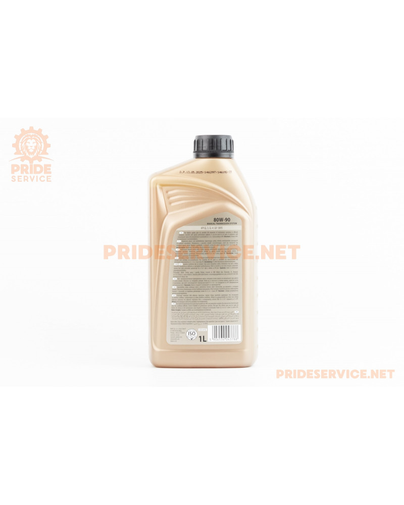 Олива 80W-90 мінеральна трансмісійна "MINERAL GEAR OIL GL-4/GL-5", 1L