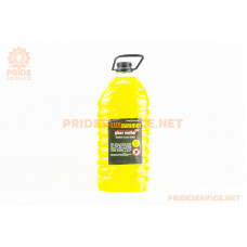 Рідина для склоомивача LUX SUMMER жовтий, 4,5L