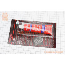 Герметик силіконовий високотемпературний, червоний "Gasket Maker RED" 343°C, 85g