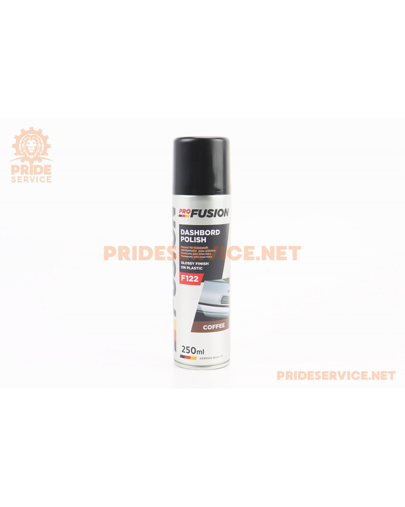 Поліроль для пластика з ароматизатором (кава) "DASHBOARD POLISH", Аерозоль 250ml