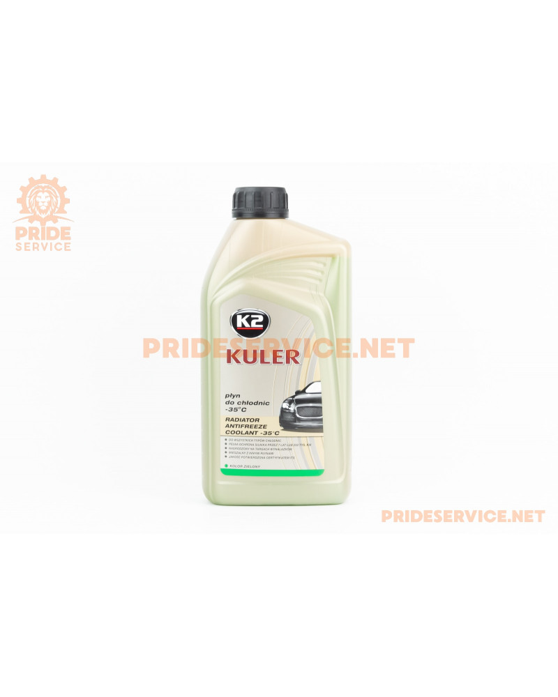 Рідина охолоджуюча -35°C "KULER LONG LIFE G11" зелена, 1L