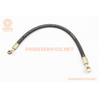 Шланг гідравлічний (L-61см, фітінг1 під болт D-18мм, фітінг2 90град, гайка М18)