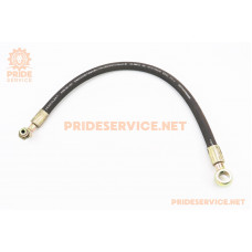 Шланг гідравлічний (L-61см, фітінг1 під болт D-18мм, фітінг2 90град, гайка М18)