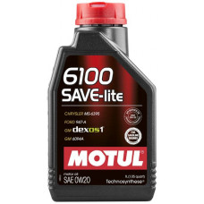 841211/6100 SAVE-LITE SAE 0W20 (1L)/108002