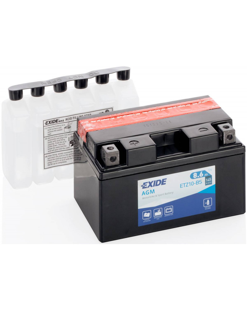 EXIDE ETZ10-BS = YTZ10-BS