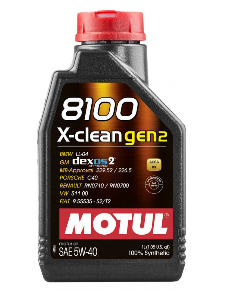 854111/8100 X-CLEAN GEN2 SAE 5W40 (1L)/109761